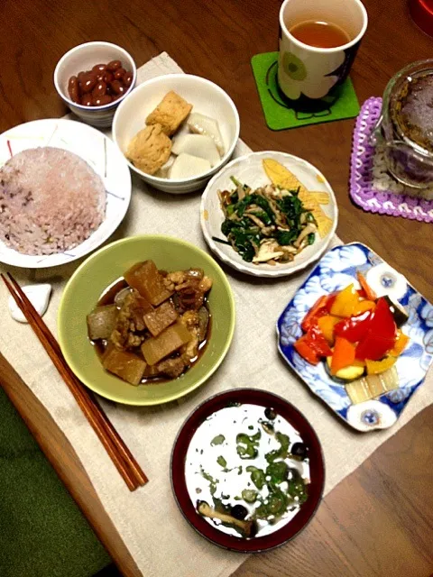 Snapdishの料理写真:ちょこちょこオカズ^_^|ありたさん