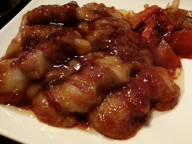 肉巻き餅