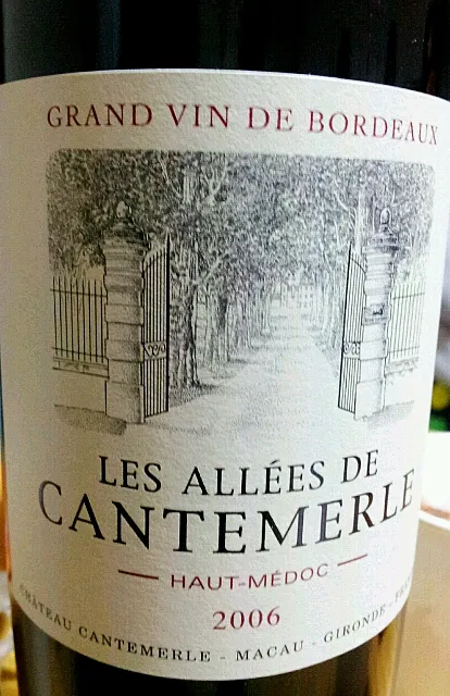 CHATEAU CANTEMERLE 2006|直樹さん