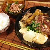 Snapdishの料理写真:鯛のアラ煮|akakenさん