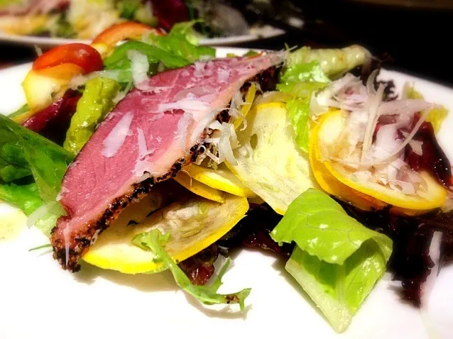 Roast duck salad @ pizzeria Oggi|Larry Chuさん