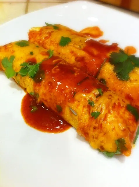 Ground turkey enchiladas|Kimさん