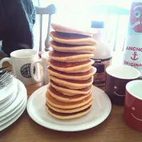 Snapdishの料理写真:Pancake tower!!!|sac a painさん