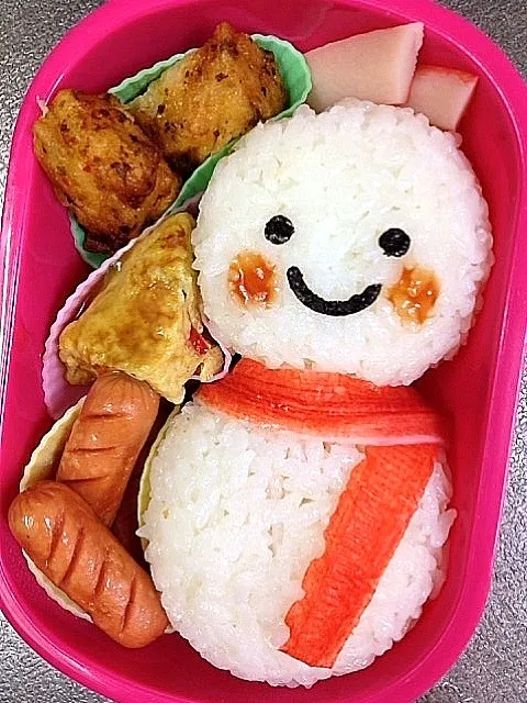 雪だるま弁当|Mikaelさん