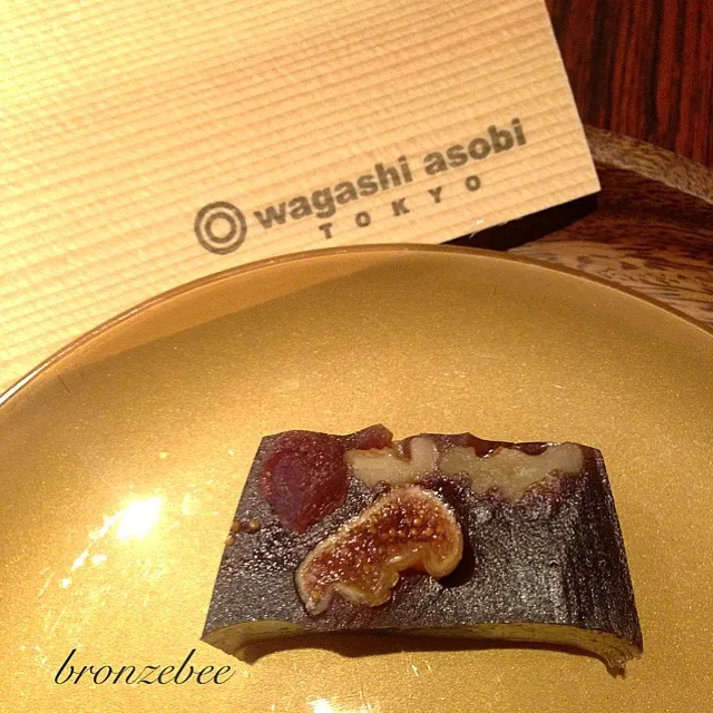 Snapdishの料理写真:ドライフルーツ羊羹@wagashi asobi|bronzebeeさん