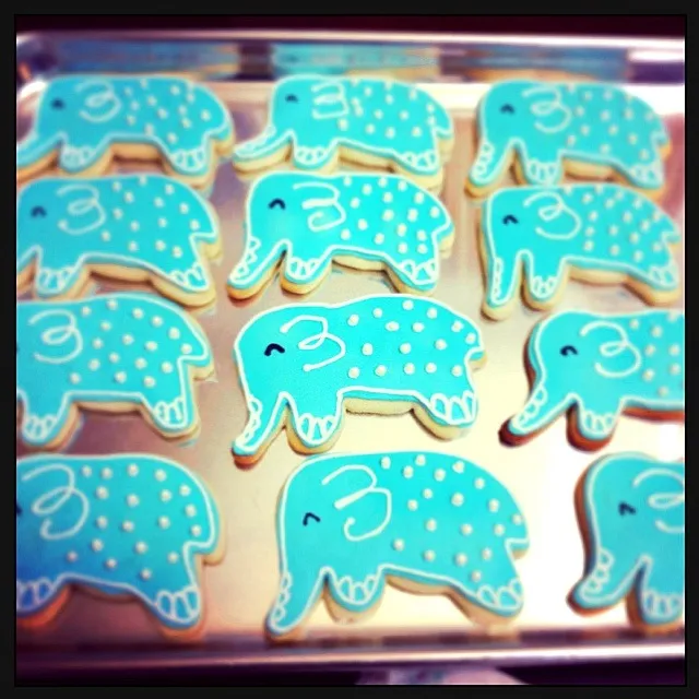 Baby shower cookies|janice Williamsさん