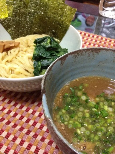 鍋の残りスープで作ったつけ麺|たあくんさん