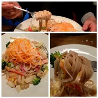 Snapdishの料理写真:信州産そば粉のパスタ試作|furihataさん