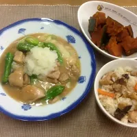 Snapdishの料理写真:今夜の晩御飯|佐藤佳代さん