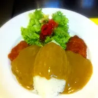 Chicken katsu curry|Never design ur character like a garden wher anyone walk,,,,, Design like the sky where,,, everyone desire 2 reach❕さん