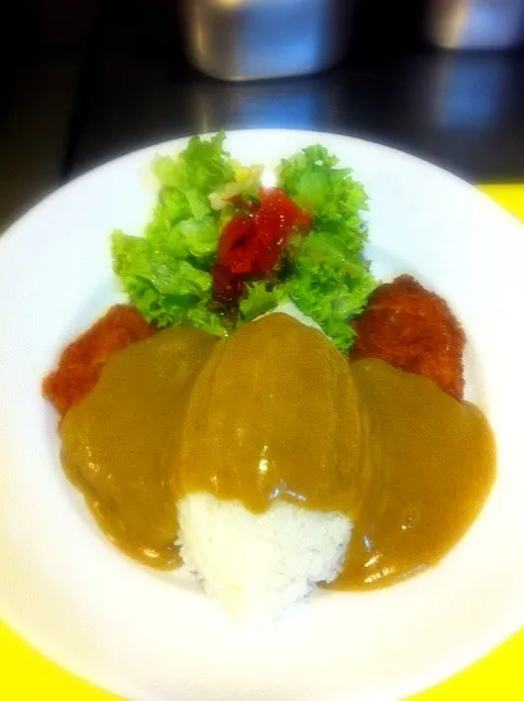 Chicken katsu curry|Never design ur character like a garden wher anyone walk,,,,, Design like the sky where,,, everyone desire 2 reach❕さん