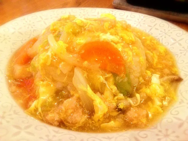 ＊かに玉あんかけご飯＊|はなさん