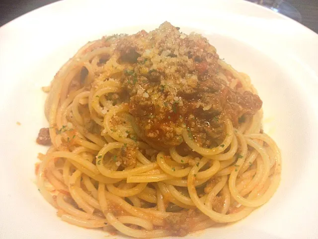 Snapdishの料理写真:Spaghetti Meatsauce|Johnnyさん