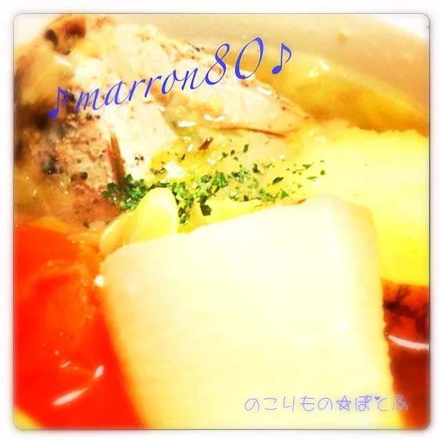 Snapdishの料理写真:『のこりもの☆ポトフ』|hi-ra（ひいら）さん