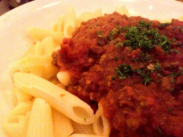 Penne bolognaise at Paris|excellente cuisineさん