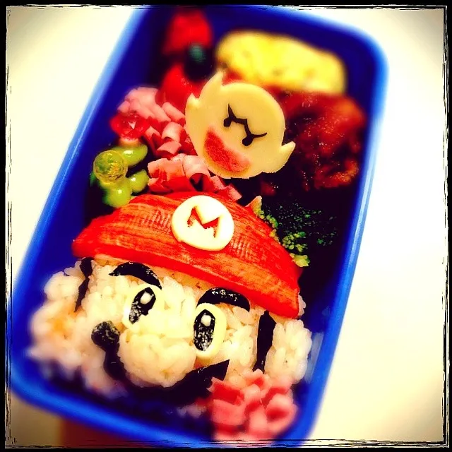 マリオとテレサのお弁当。|おみちゃ🍄さん