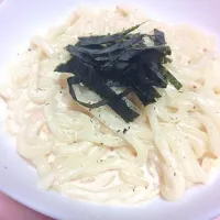 たらこクリームうどん