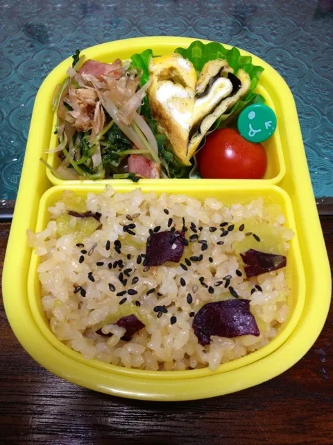 サツマイモご飯のお弁当！|NANAさん