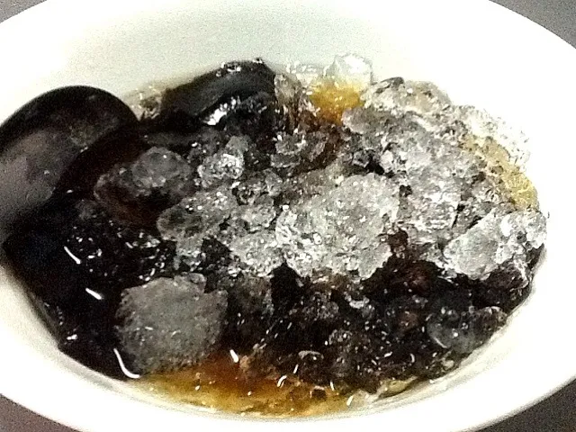 Grass Jelly in Syrup served with Iced|Little Tomatoさん