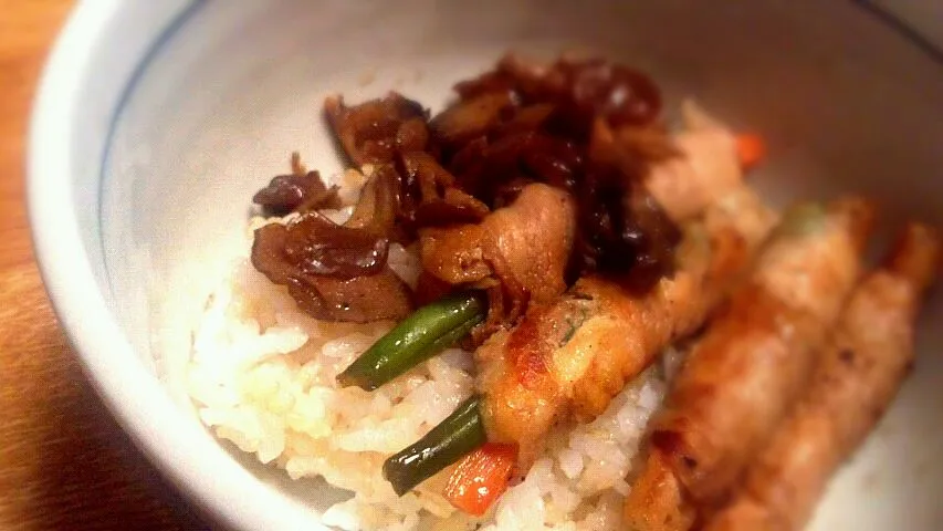 インゲンと油揚げの豚肉ロール|五月さん