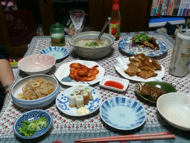 今季最後に実家で食べる夕食|田辺弥生さん