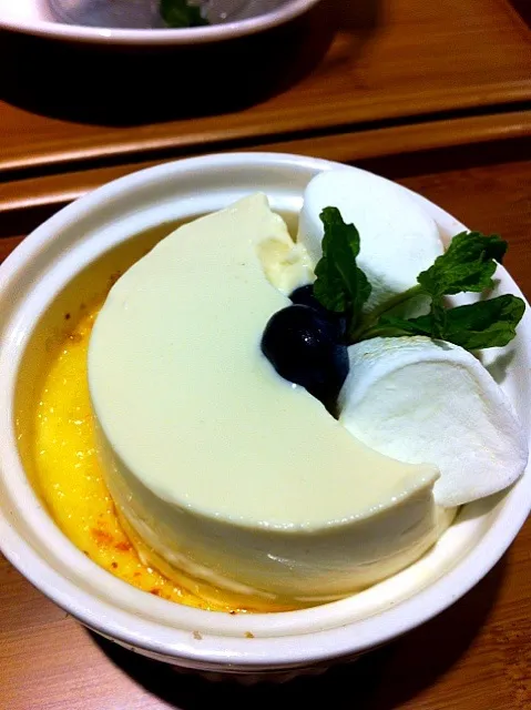 creme brûlée w panna cotta|mikko tanさん