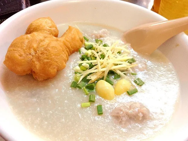 Congee with Chinese fried dough|Cloudy Gさん