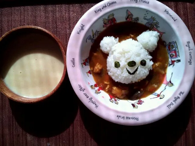 幼児食　くまさんカレー|いづこさん