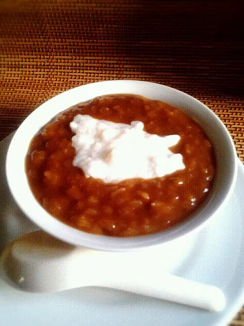 Snapdishの料理写真:♡My Birthday Sweet Porridge♡|Shaqeizhaさん