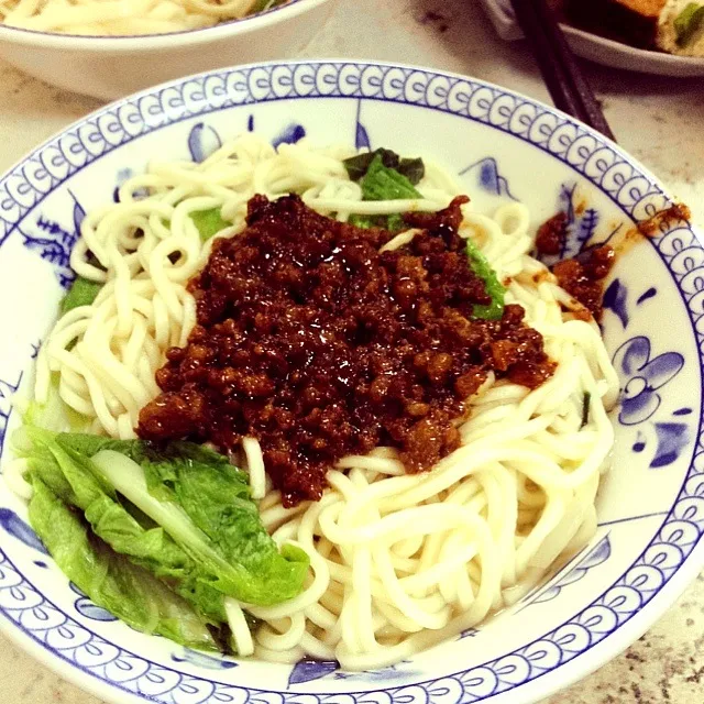 Pork flake noodles|tzean chenさん