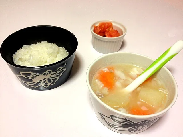 1歳の息子dinner!|あおままさん