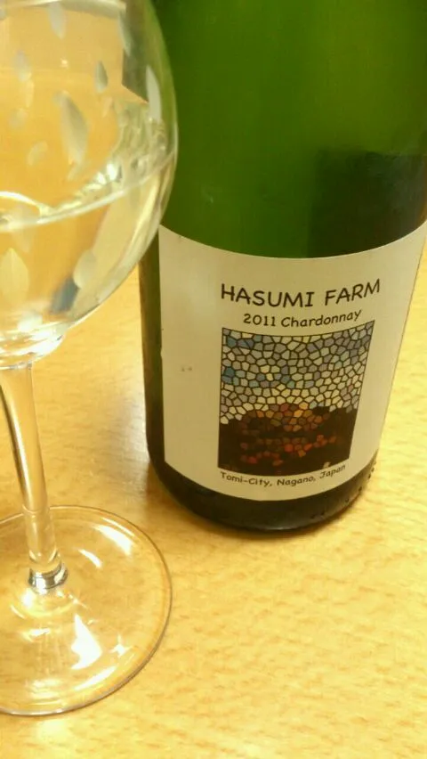 2011 chardonnay ／ HASUMI  FARM|Jinさん