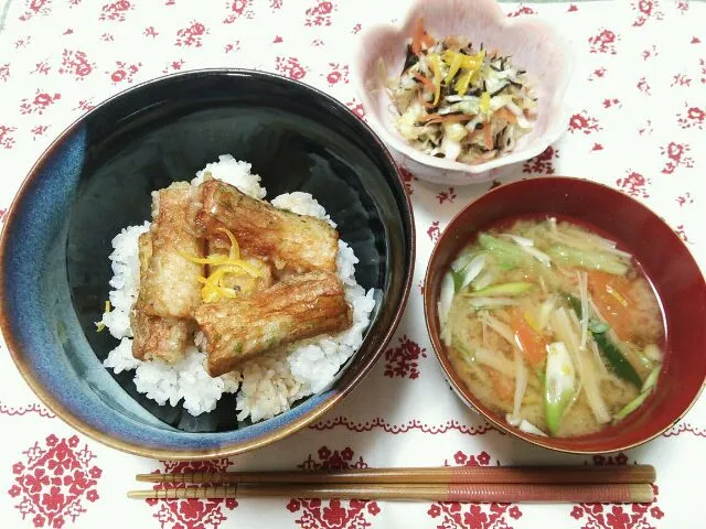 Snapdishの料理写真:ちくわ天丼|とまとさん