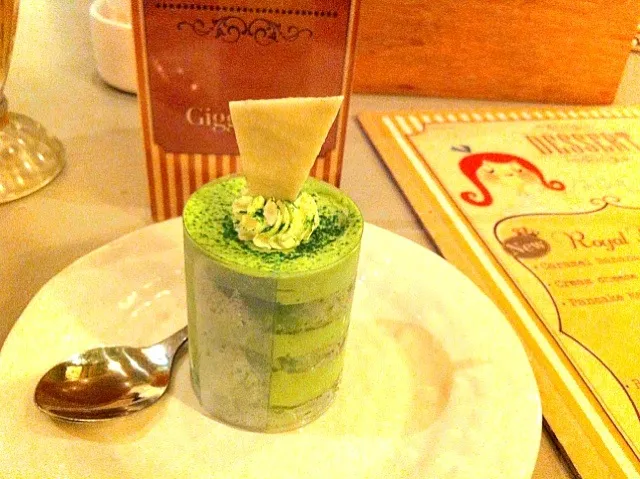 Greentea cake|fitri apriliaさん