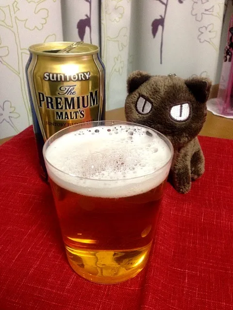 Snapdishの料理写真:カンパーイ🍻！相当遅いけど(^^;;|Mikaさん