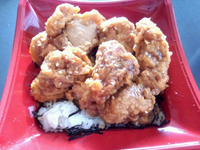 Snapdishの料理写真:とり天丼|たいちさん