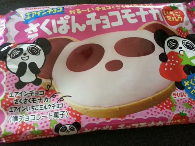 さくぱんチョコモナカ(いちごミルク味)|akiさん