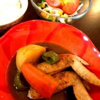 Snapdishの料理写真:スープカレー|machyさん