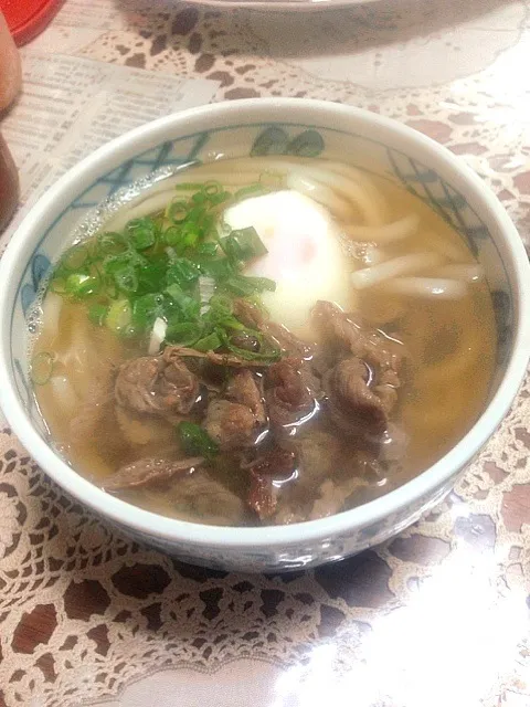 肉うどん|ひなこさん