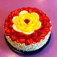 Oriental vanilla fruit cake|Mima Ezzさん