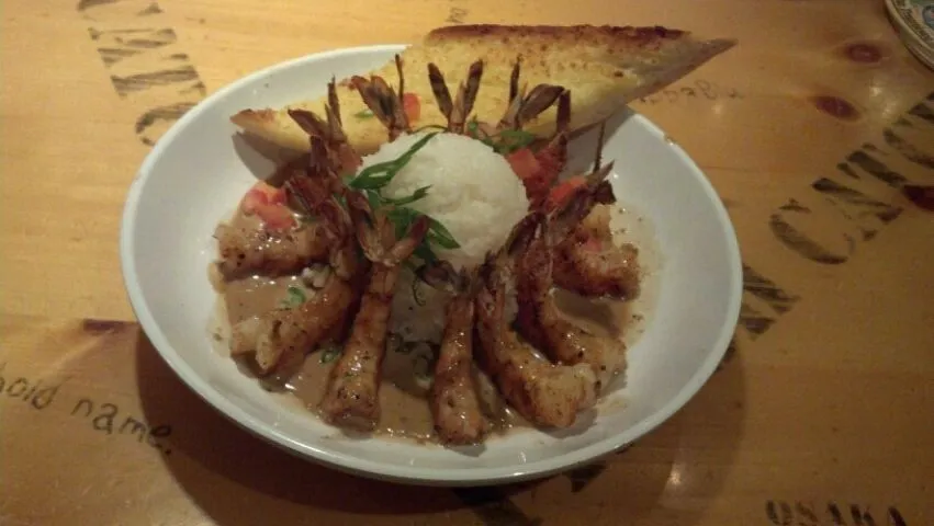 Cajun shrimp and jasmine rice|jeffrey cuevasさん