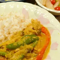 Snapdishの料理写真:簡単チキンカレー|大枝桂子さん