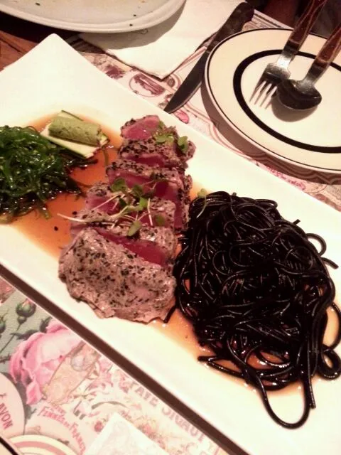 Snapdishの料理写真:Spaghetti with tuna|petenarakさん