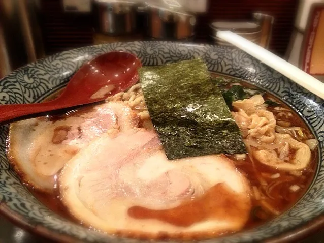 Tonkotsu ramen with fish powder|Ernさん