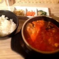 Snapdishの料理写真:東京純豆腐☆牡蠣純豆腐☆|yukinkochanさん