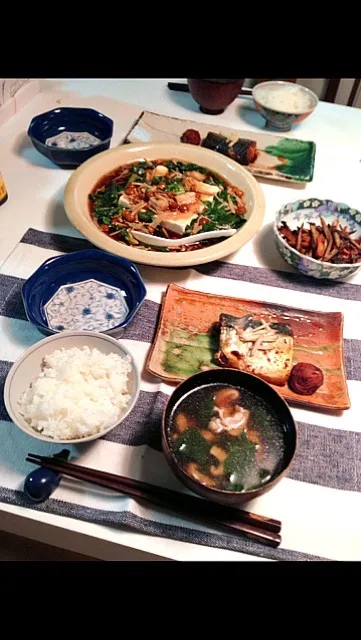 さばの味噌煮、豆腐あんかけ|つくっくさん