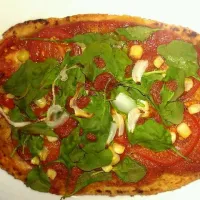 Naan Pizza with Veggies|Elizabeth Aldanaさん