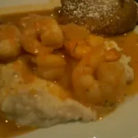 Snapdishの料理写真:shrimp nd grits with french toast|tiffanee hodgeさん