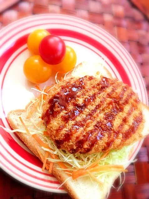 Croquette sandwich🍞コロッケサンド|🌈Ami🍻さん