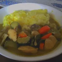 Thai curry for lunch! hmm... a bit too hot!|akanushka tatteeさん